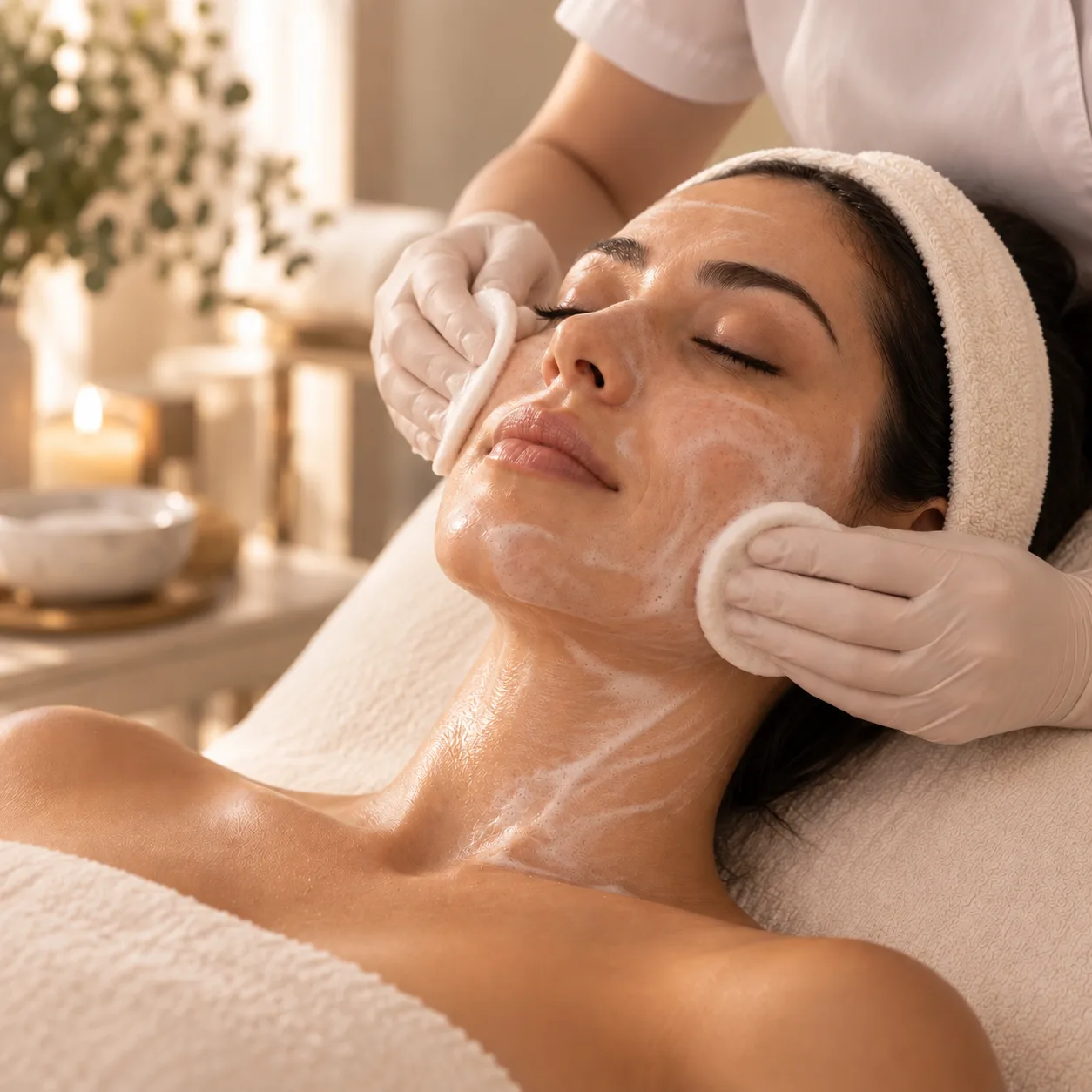Servicio de limpieza facial